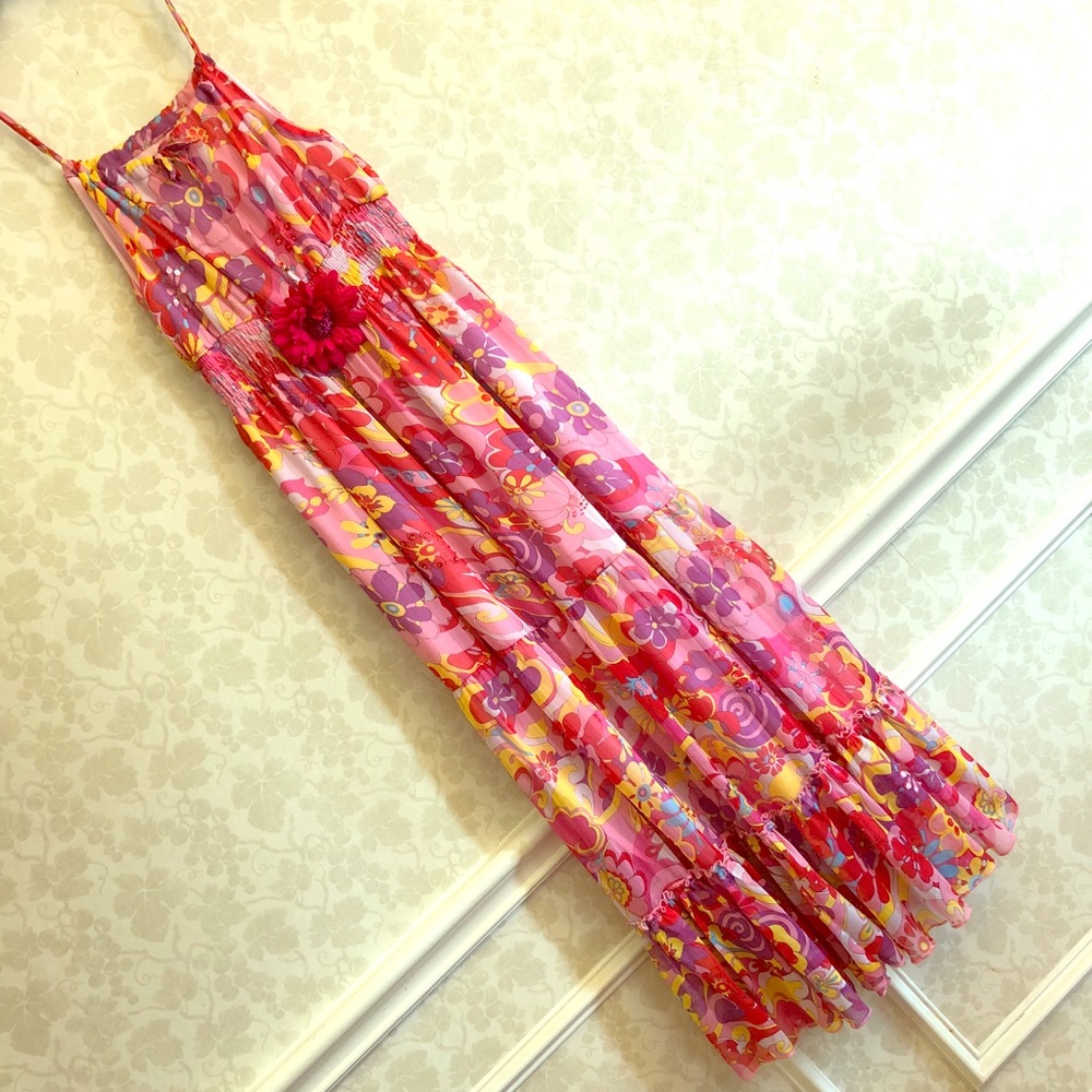 SALE🩷Flower Hippie Gypsy Festival Maxi Dress
